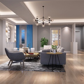 北欧 客餐厅 简约