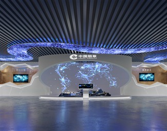 现代未来城市展厅