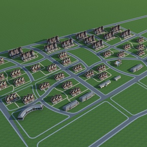 欧式 联排别墅 别墅