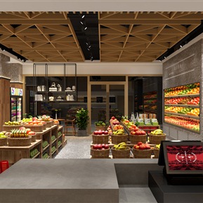 工业LOFT 水果店