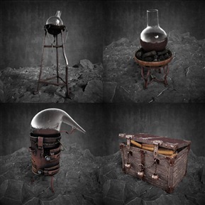 工业LOFT 摆件组合