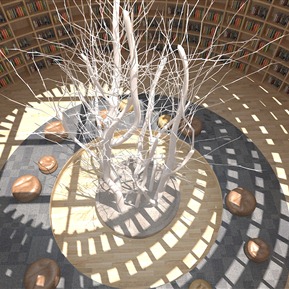 现代 图书馆 圆顶图书馆