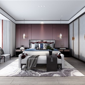 新中式 卧室