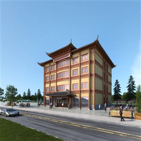 新中式 办公楼 酒店