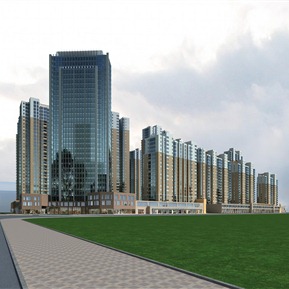 现代 办公楼 商业办公楼