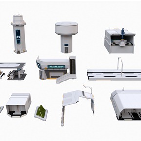 现代 设备 未来科幻城市道路 高架桥 火车地铁 轻轨