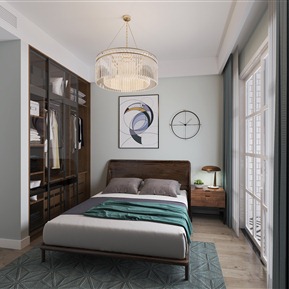 现代 卧室 阳台 摆件 装饰品 吊灯