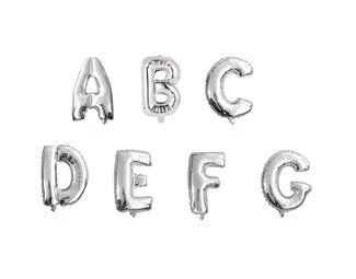 现代字母铝膜气球