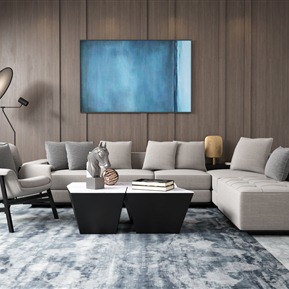 现代 沙发茶几组合