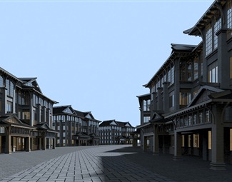新中式乡村建筑群