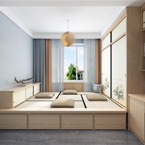 新中式 榻榻米卧室