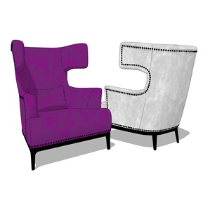 后现代 沙发椅 个性休闲沙发