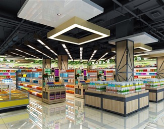 工业LOFT 超市