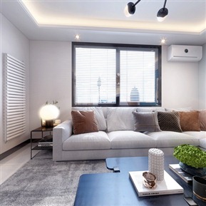 现代 客厅 客厅餐厅厨房门厅