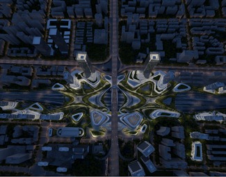 现代 城市 城市规划吗 办公楼