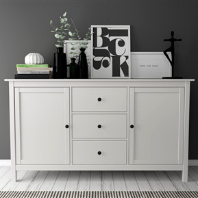 北欧 边柜 装饰柜装饰品组合