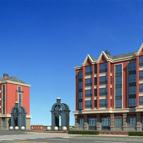 欧式 住宅区 住宅