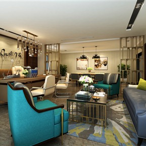 现代 办公室 总经理室