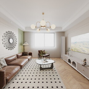 法式 客餐厅 客厅