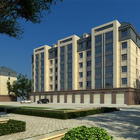 现代 住宅区 住宅