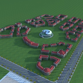 现代 酒店建筑 文化中心