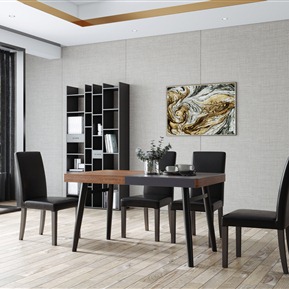 现代 餐桌椅组合