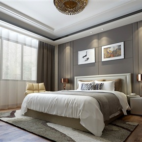 现代 卧室