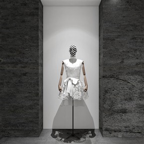 现代 半身模特 单人服装店模特