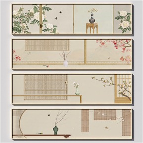 新中式 装饰画 禅意画