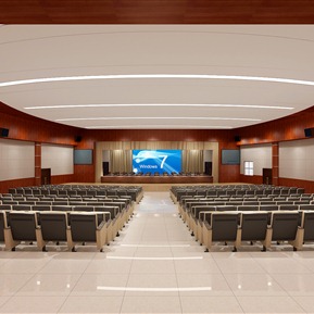 现代 会议厅 多媒体厅