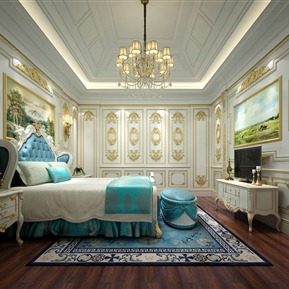 轻奢 卧室