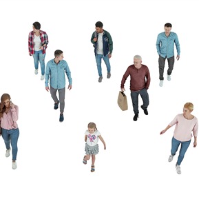 现代 多人 都市男女人物