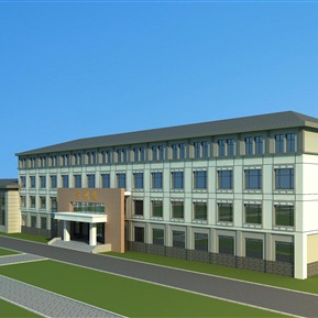 现代 教学楼 培训楼训练楼