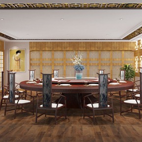 新中式 包间 唐宋包间