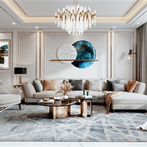 轻奢 客餐厅 客餐厅门厅