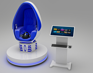 现代 VR设备 蛋椅设备