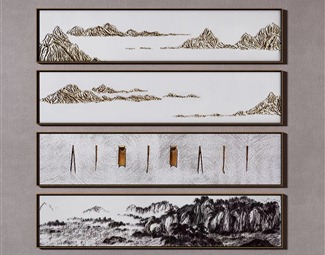新中式 装饰画