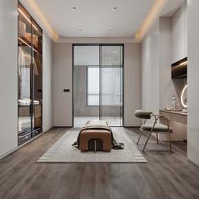 现代 衣帽间 衣帽间衣柜梳妆台