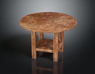 现代木纹桌
