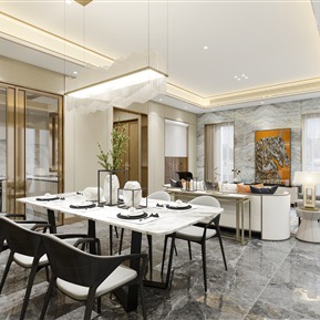 轻奢 客餐厅