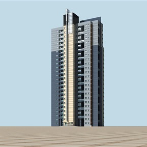 现代 住宅楼 高层办公楼宿舍住宅