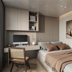 侘寂 儿童房 卧室