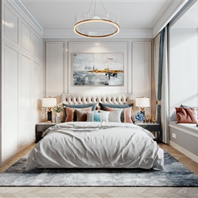 轻奢 卧室