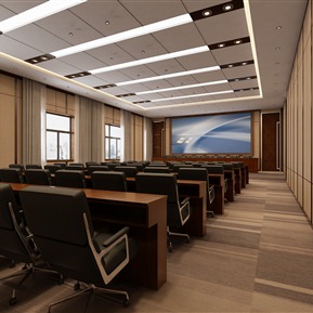 现代 会议厅 会议室