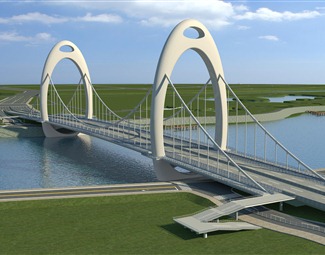 现代水上大桥