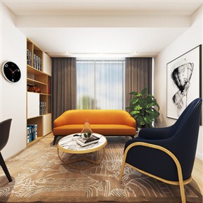 现代 客厅 二楼客厅