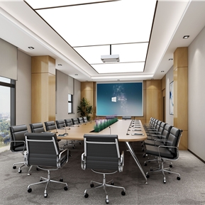 现代 会议室 会议桌椅