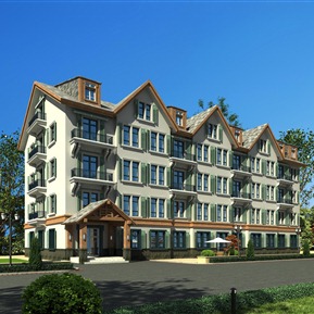 欧式 住宅楼 住宅