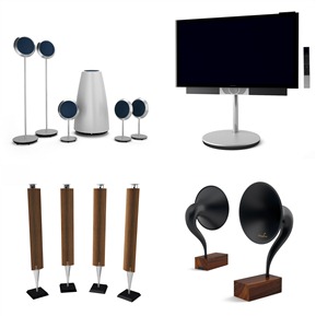 现代 电视机 电视音响组合