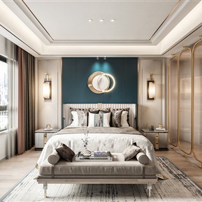 新中式 卧室